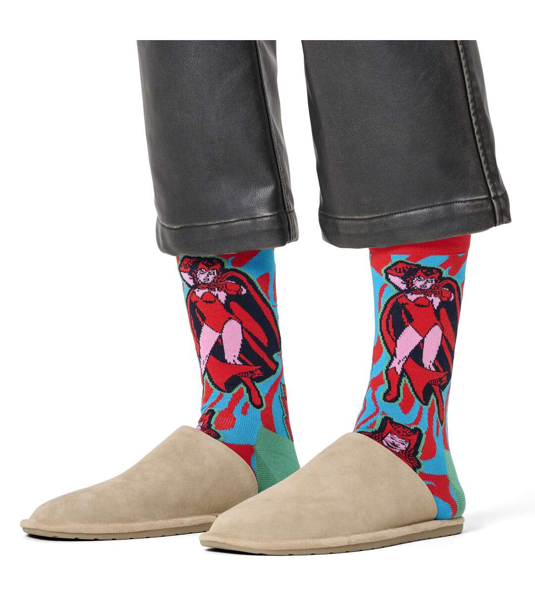 Mens Marvel Scarlet Witch Novelty Socks | Gift Idea-3