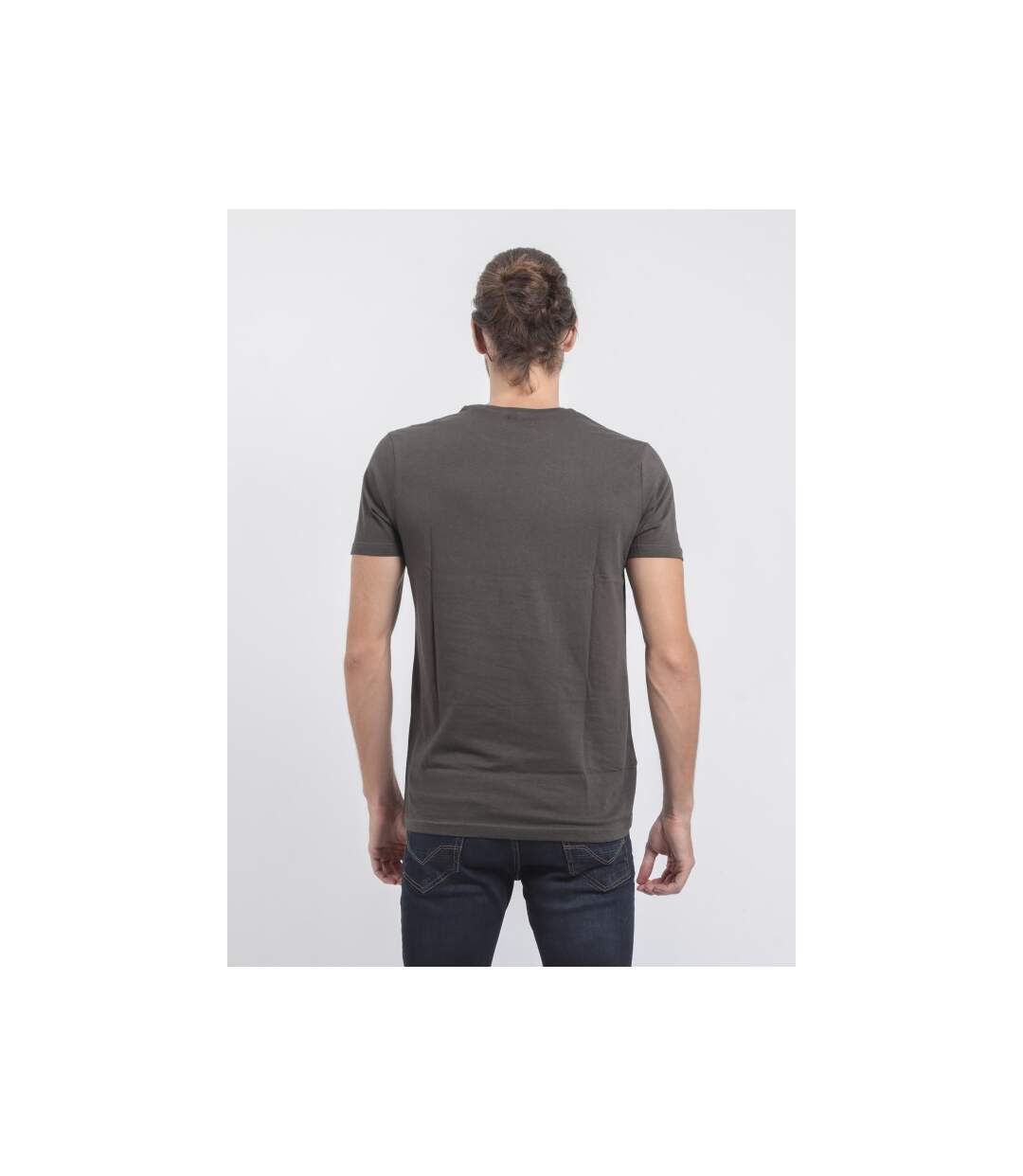 T-shirt col rond pur coton JOUANCY-2