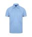 Polo performance hommes ciel / bleu marine / blanc Finden and Hales