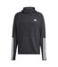 Sweat À Capuche Motif/style 3 Rayures Own The Run Homme Noir Adidas-2