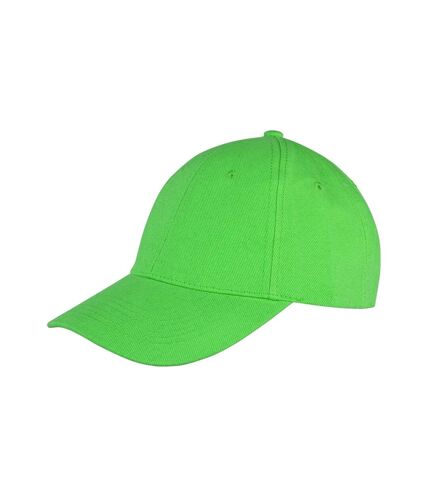 Result Unisex Core Memphis 6 Panel Baseball Cap (Lime) - UTBC3044