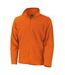 Mens microfleece jacket orange Result Core