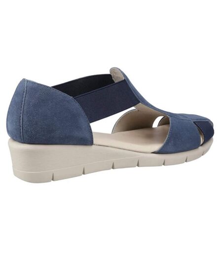 Sandales Dolly Femme Bleu Marine Fleet & Foster