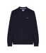 Mens Dice Long-sleeved Polo Shirt Navy Weekend Offender-2
