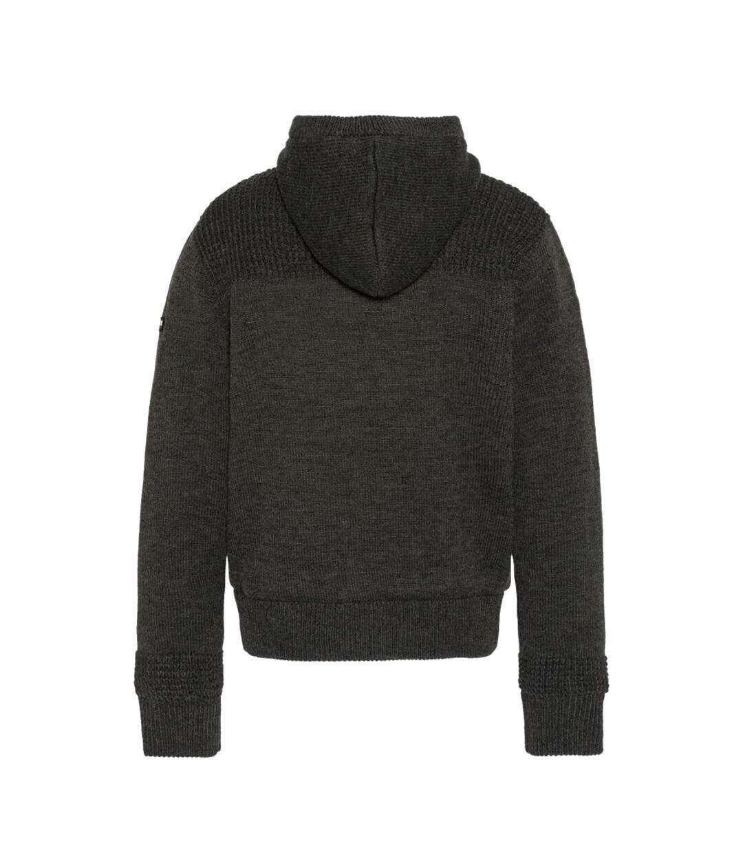 Gilet gris homme schott big pull-2