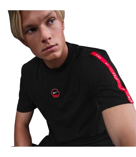 T-shirt City Side Homme Noir Rouge Nike