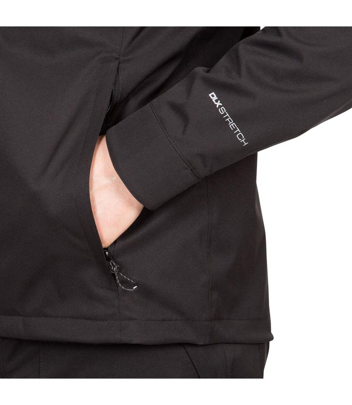 Trespass Mens Stableford Waterproof Jacket (Black)