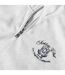Mens Quarter Zip Athletic Sweatshirt Snow Marl Belier-3