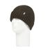 Warm Ribbed Cuff Beanie Hat for Men | Fleece Lined Chunky Winter Hat-3