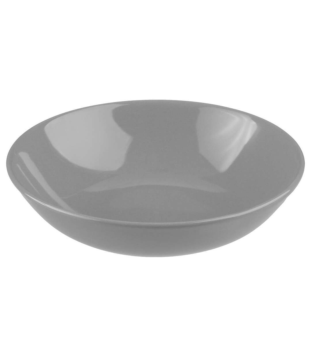 Lot de 6 Assiettes Creuses Colorama 20cm Gris-2
