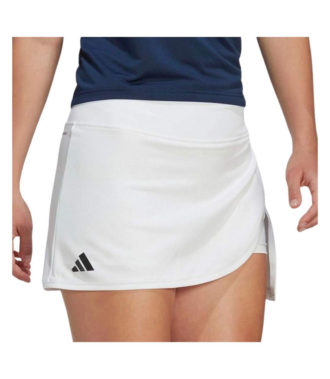 Jupe short blanc femme adidas club skirt-1
