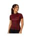 Womens/ladies Hummvee Ray Ii Short-sleeved Cycling Jersey Cocoa Endura-1