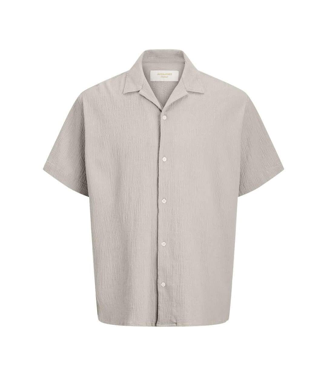 Chemise beige homme jack & jones jorluke-1