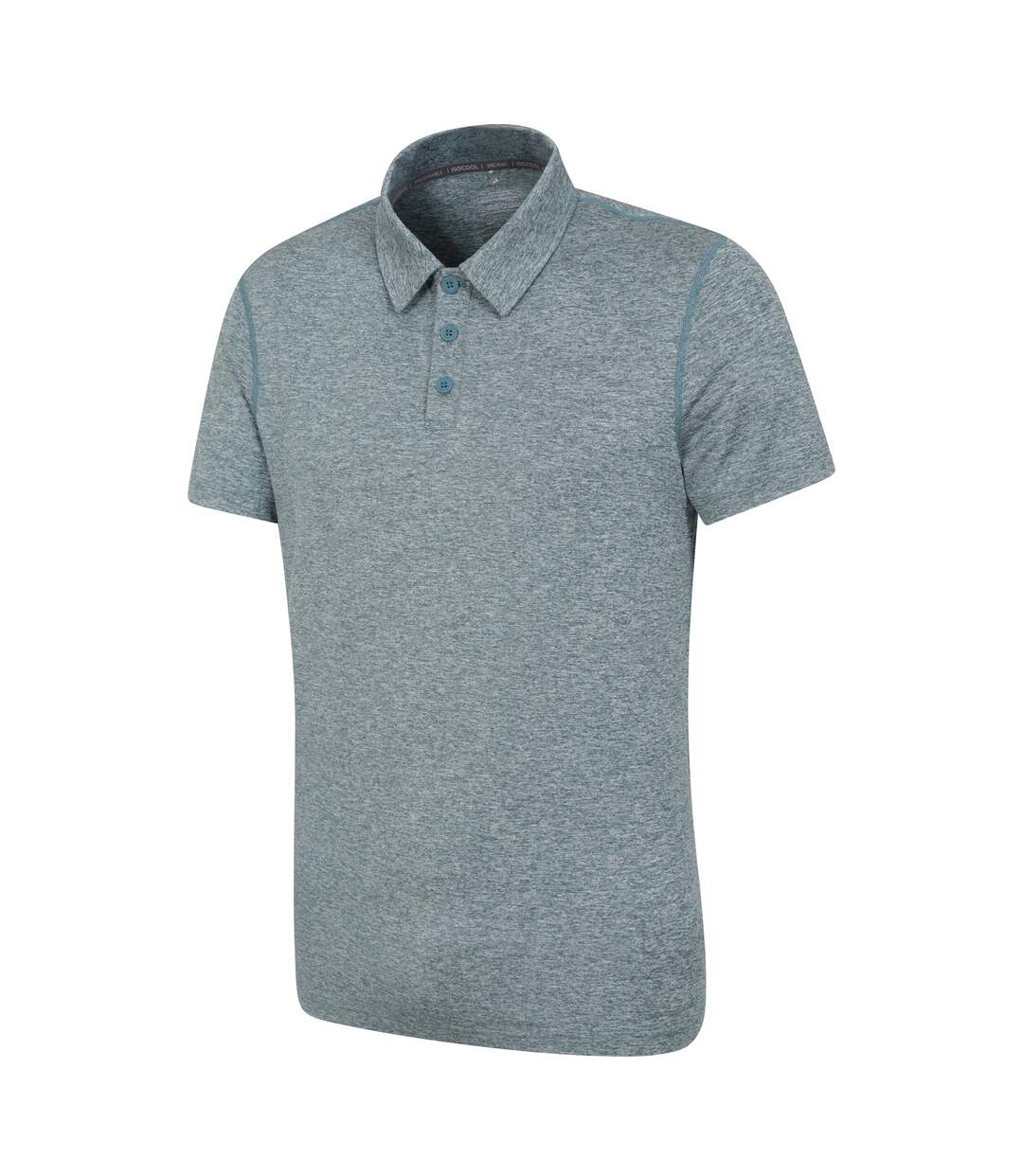 Polo deuce homme gris foncé Mountain Warehouse-4