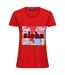 T-shirt filandra femme rouge vif Regatta