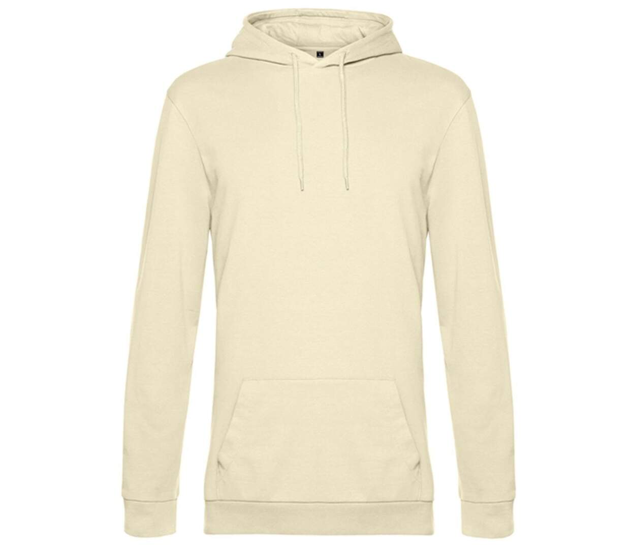 Sweat-shirt à capuche - Unisexe - WU03W - jaune pâle-1