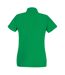 Womens/Ladies Fitted Short Sleeve Casual Polo Shirt (Bright Green)