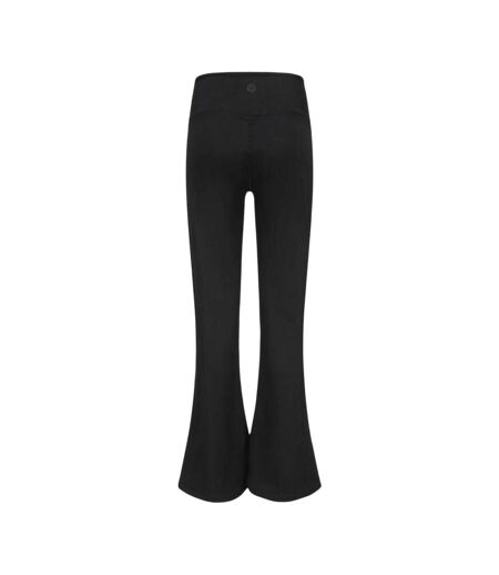 Legging Motif/style Évasé Femme Noir Slazenger