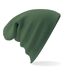 Beechfield® Soft Feel Knitted Winter Hat (Moss Green)