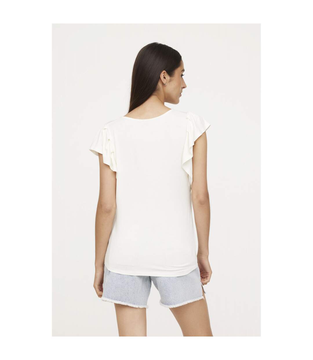 T-shirt manches courtes viscose regular ARICIA