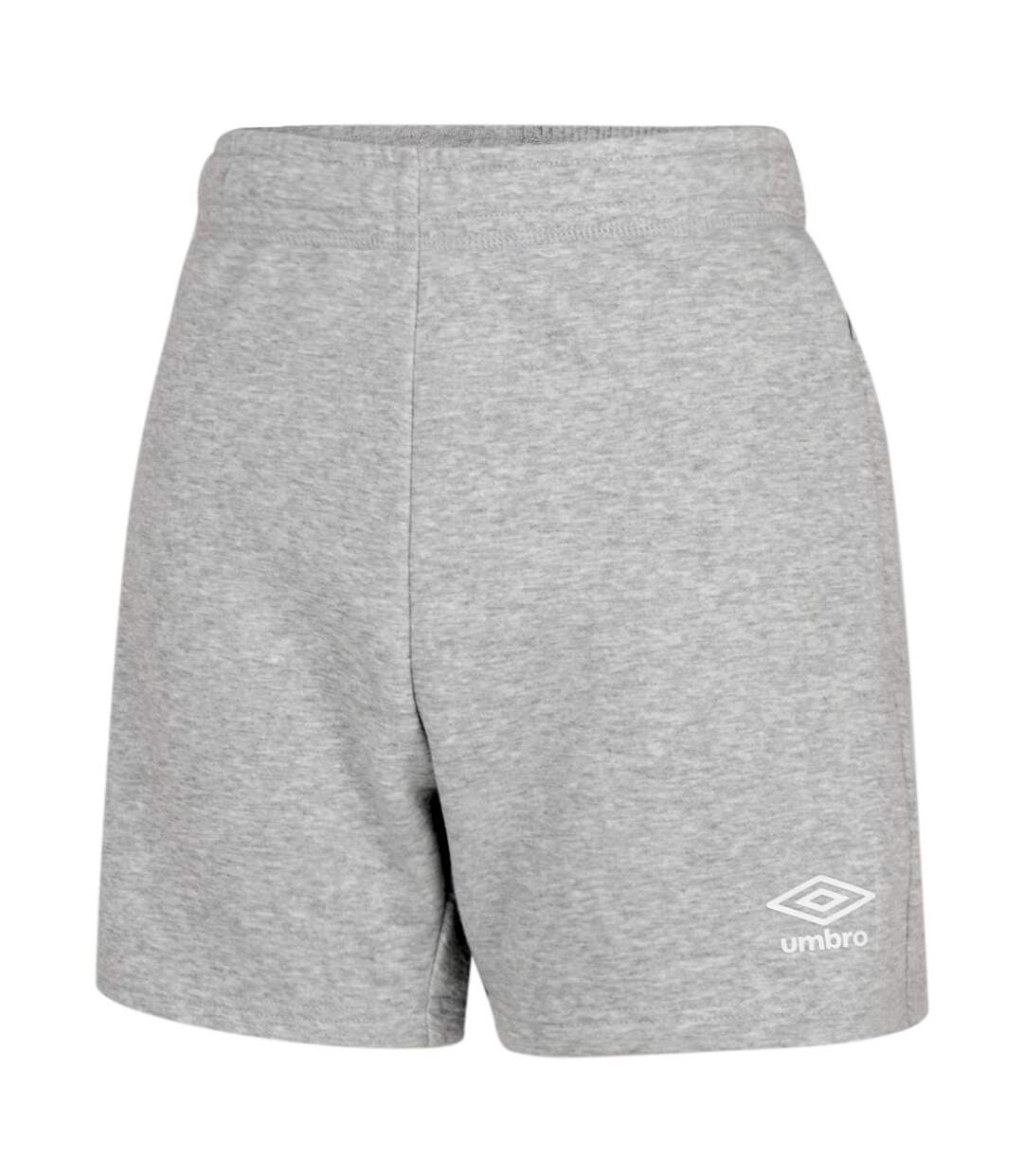 Umbro - Short CLUB LEISURE - Femme (Noir / Blanc) - UTUO352-3