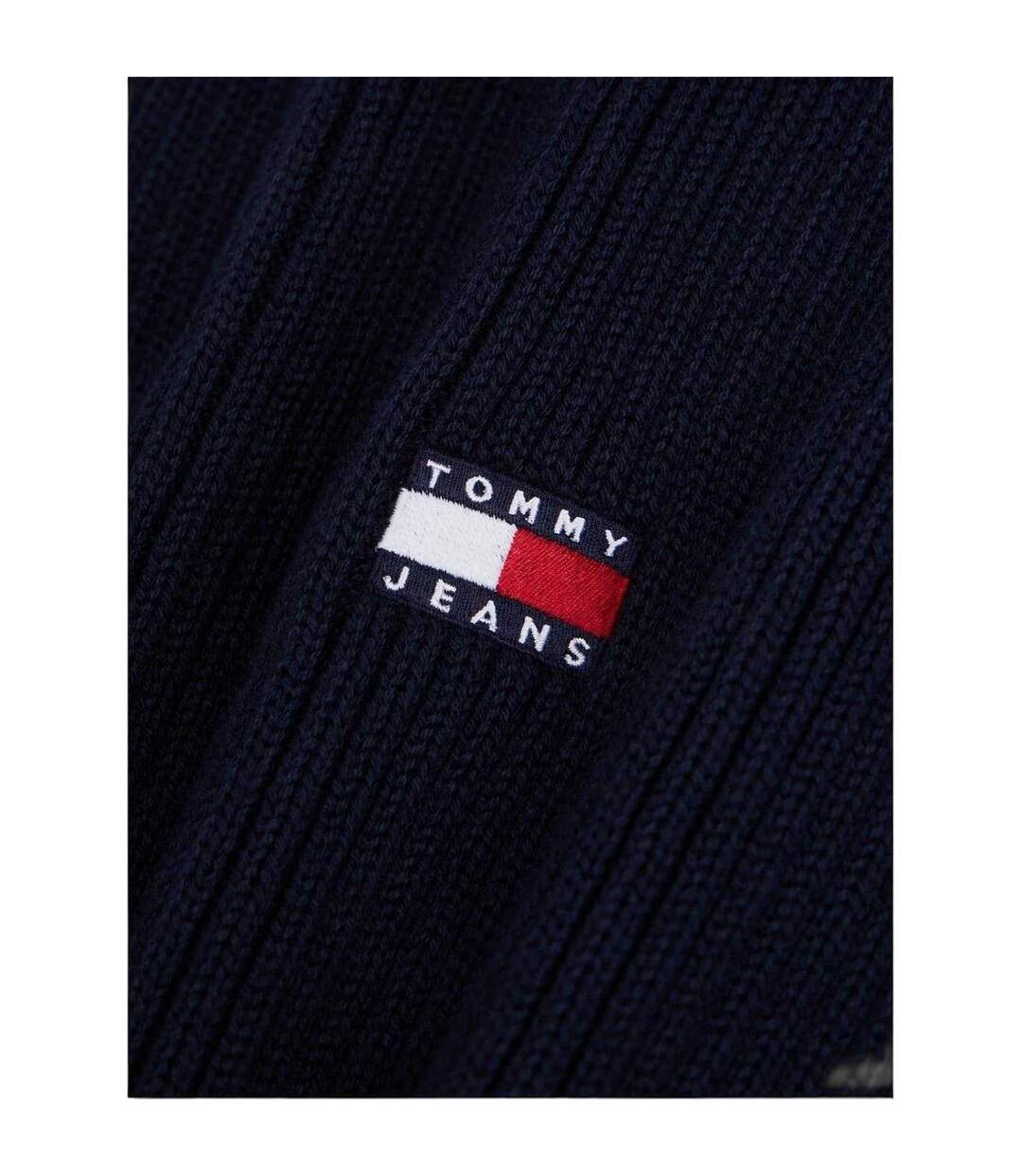 Unisex Adult Ribbed Scarf One Size Dark Navy Tommy Jeans-3