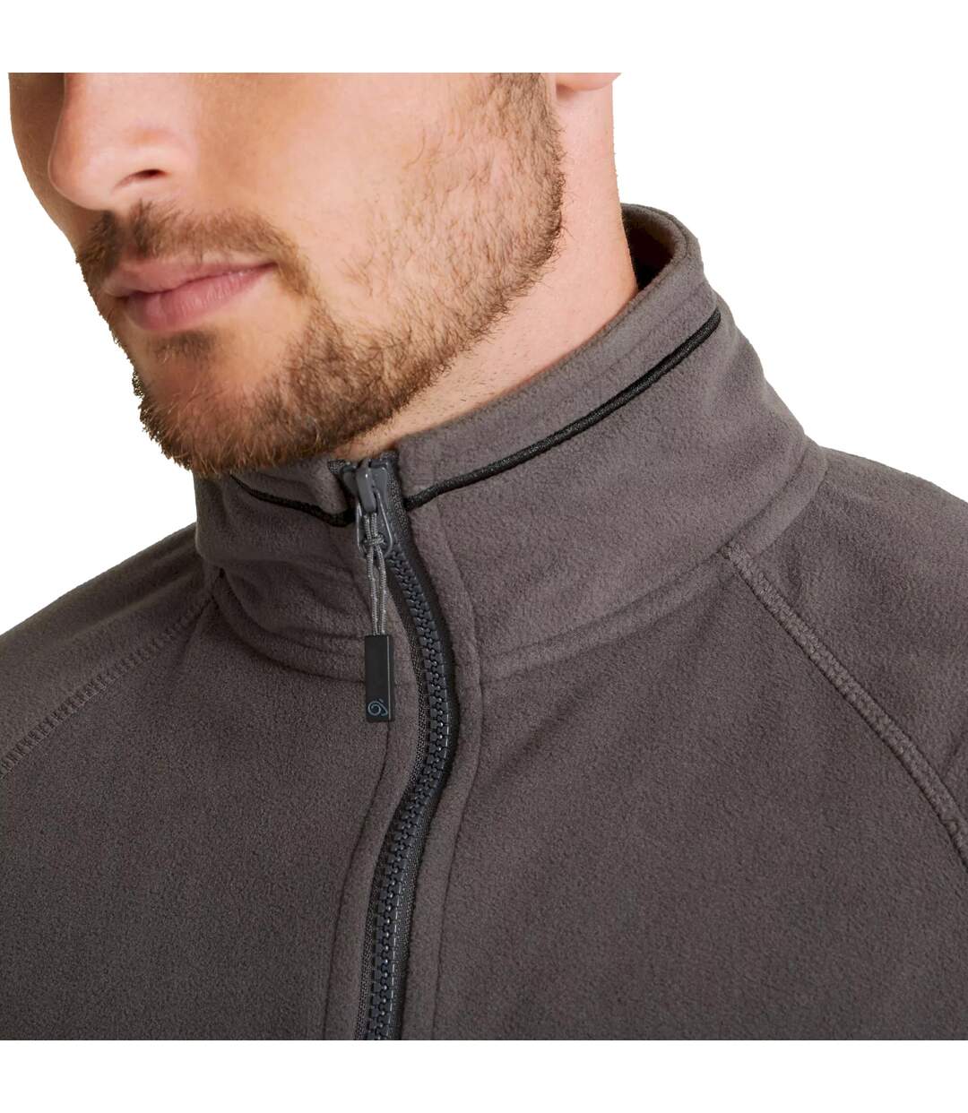 Mens expert corey 200 fleece jacket carbon grey Craghoppers-3