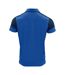 Mens Prime Contrast Polo Shirt Navy Cobalt Blue Printer-2