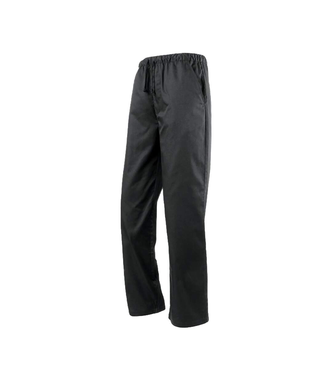 Unisex Adult Essential Chef Trousers Black Premier-1