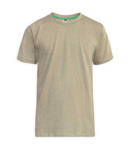 Duke Mens Flyers-2 Crew Neck T-Shirt (Khaki) - UTDC165