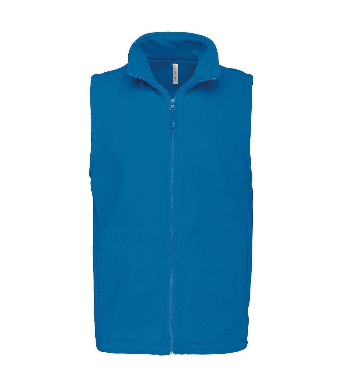 Gilet sans manches micro polaire homme - K913 - bleu tropical-1