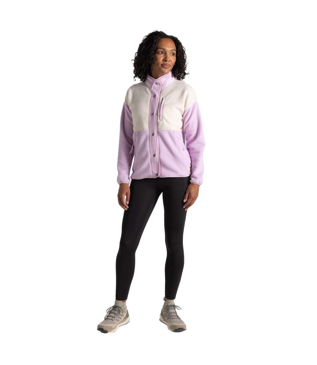 Veste polaire otrail femme rose pâle / calicot Craghoppers-3