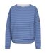 Womens/ladies Soothing Striped Marl Top Indigo Trespass-1
