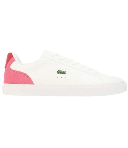 Baskets lerond pro femme blanc / rose Lacoste