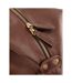 Quadra NuHude Faux Leather Weekender Holdall Bag (Tan) (One Size)