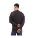 Mens Argentina Cotton Sweatshirt Charcoal Weekend Offender-3