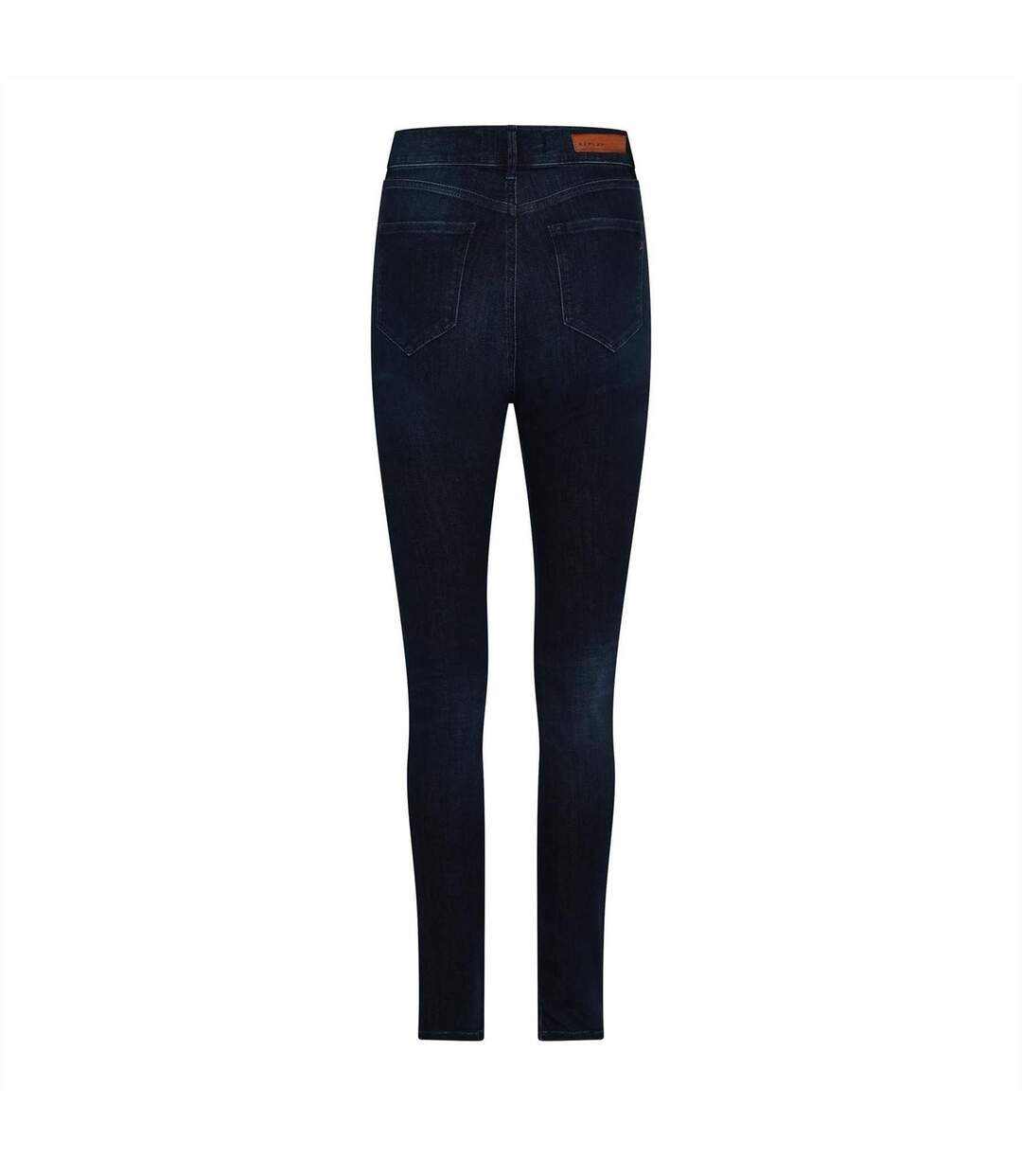 Womens/ladies Cotton Denim Slim Jeans Blue Replay-2
