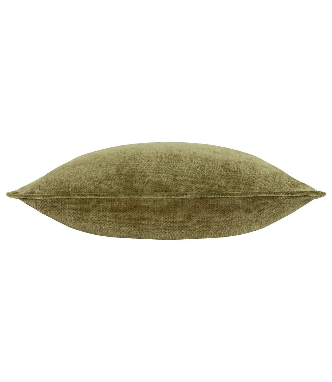 Heavy chenille reversible cushion cover 50cm x 50cm olive Yard-3