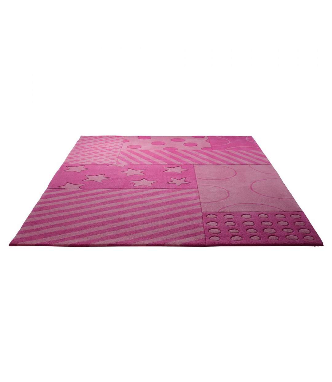 Tapis enfant fait main STATRIPE-4