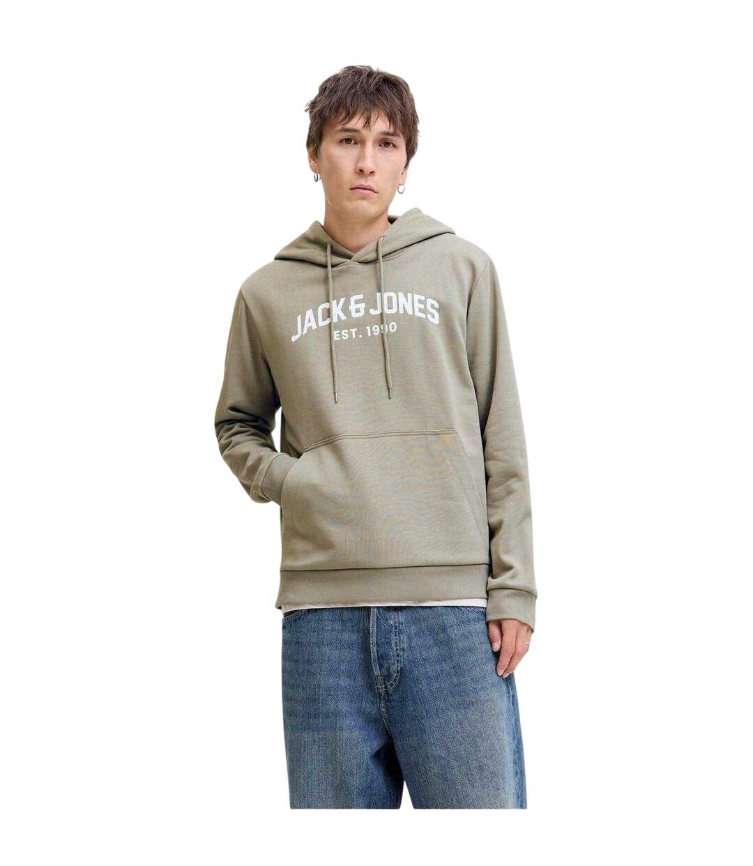 Pack Of 2  Mens Arch Hoodie  Titan Vetiver Jack And Jones-3