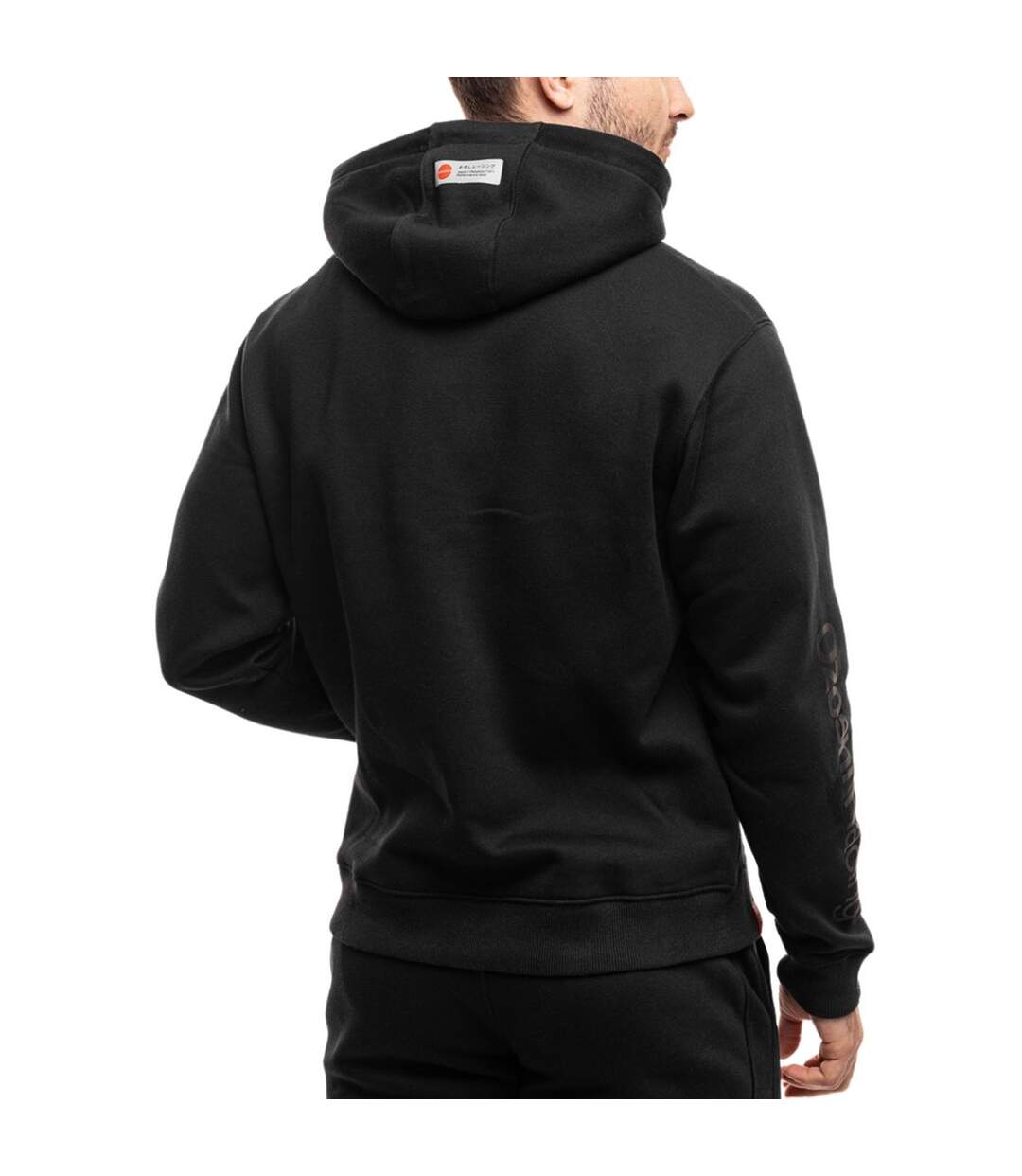 Sweat À Capuche Pecos Homme Noir Ozoshi-2
