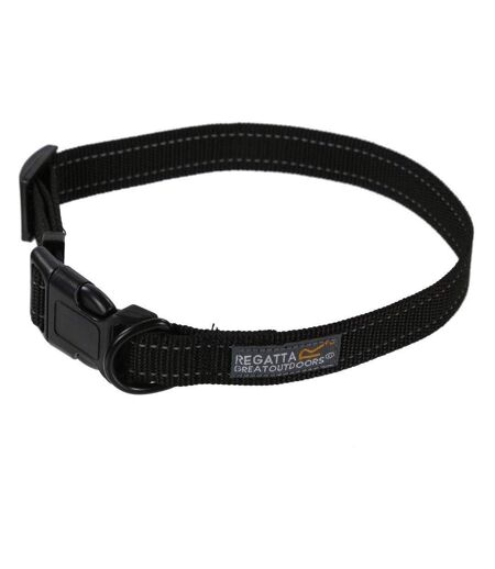 Regatta Comfort Dog Collar (30-55cm) (Black) - UTRG3386