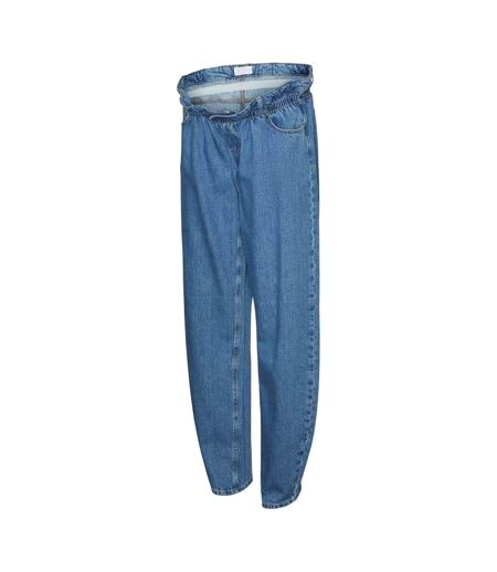 Jean Femme Bleu Denim Clair Mamalicious
