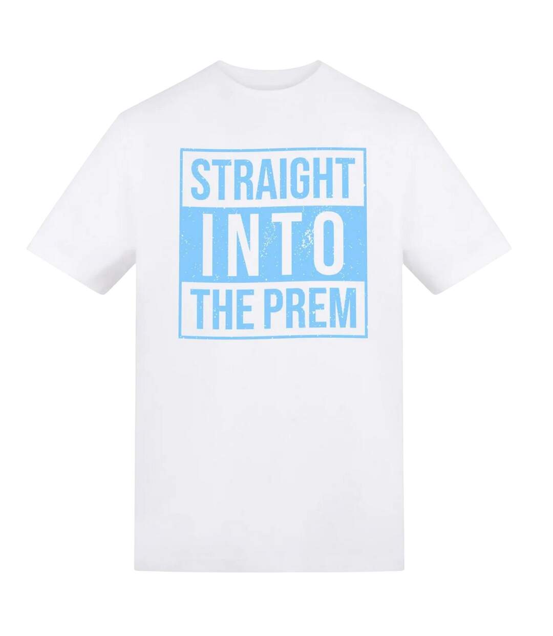 Unisex Adult Into The Prem T-shirt Sky Blue Coventry City FC-1