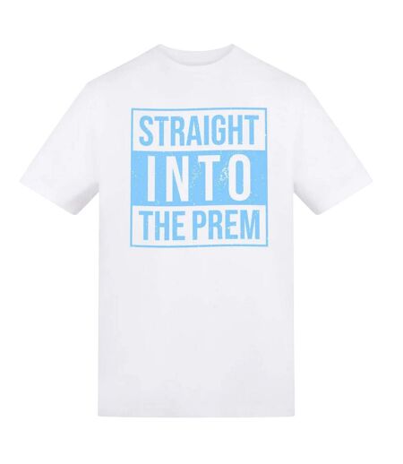 Unisex Adult Into The Prem T-shirt Sky Blue Coventry City FC