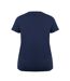 Womens/ladies T-shirt Light Blue Slazenger-4