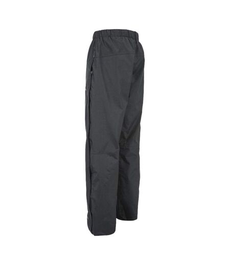 Trespass Mens Purnell Waterproof & Windproof Over Trousers (Black) - UTTP227