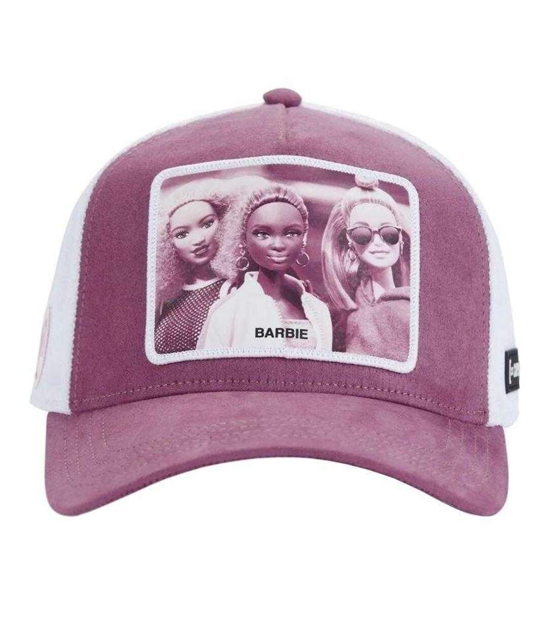 Casquette Trucker Motif/style Barbie Femme Rose Capslab-4