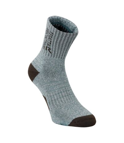 Chaussettes Femme Vert Sombre Gris Pâle Regatta