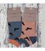 Miss Sparrow - 2 Paires Chaussettes Fantaisie Courte Bambou Animaux-5